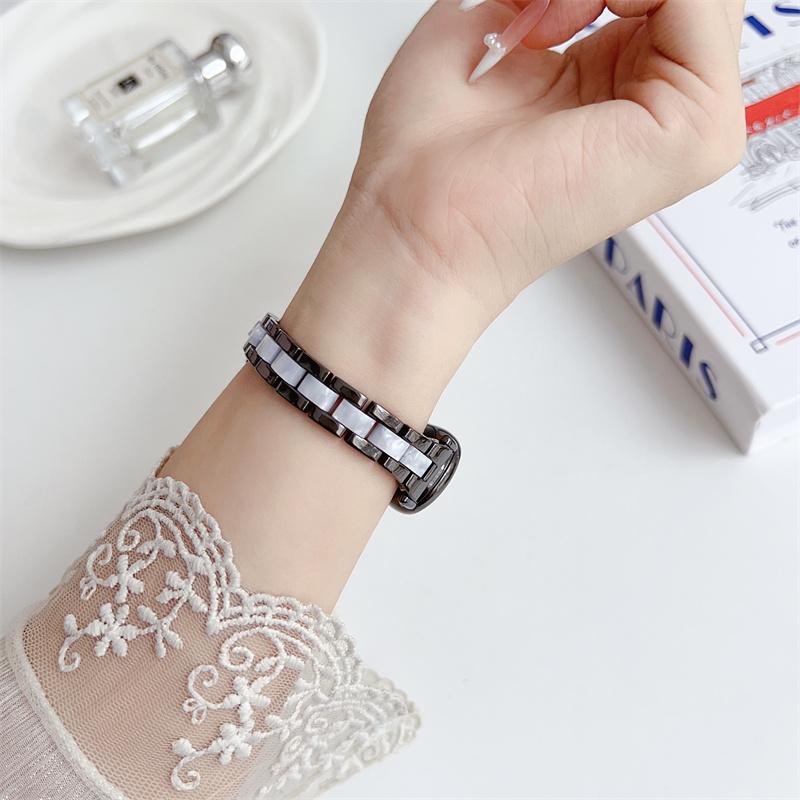 Pulseira de metal para Xiaomi Band 9 8 Pulseira de aço inoxidável Pulseira de substituição para Mi Band 9 Correa Strap Acessórios