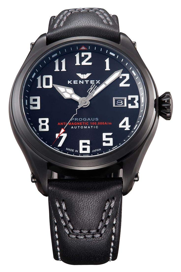 

Mechanical automatic watch PROGAUS magnetic resistant watch Black [KENTEX] S769X-03 Men s