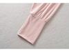 Women's French Retro Tie-Up Slim Fit Cropped Shirt - Stand Collar, Long Sleeve, High Waist (Spring/Autumn)
