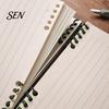 Spiral Notebook Top Bound Notebook, Premium Anti-bleed Paper Diary Book, Refillable Journal Portable A5 Notepad for Office School And Planning