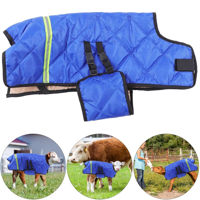 Cow Calf Vest Calf Cold Calf Warm Clothing Farm Calf Vest Warm Clothing Winter Coat Warm Apparel Pasture Supplies