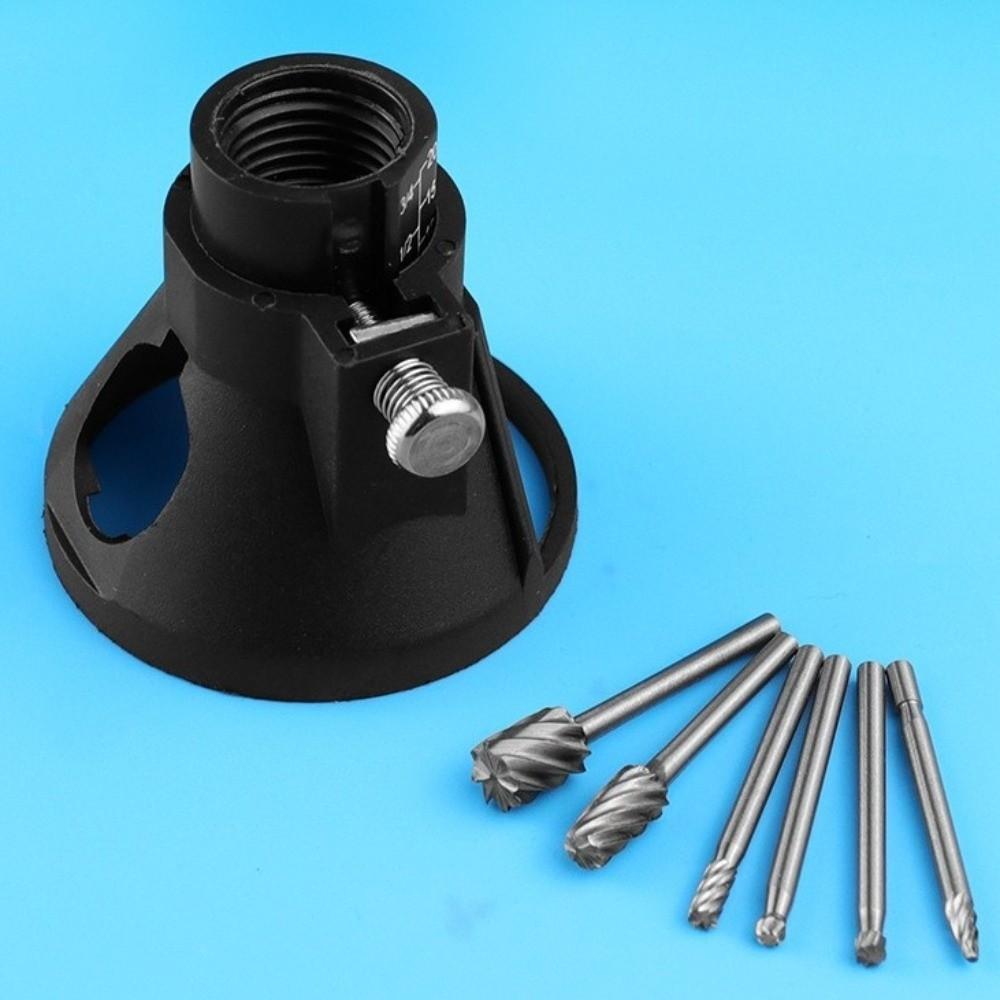 Dedicated Locator Rotary Router Bits Rotary Engraving Holder Twist Drill Bit Set DIY Crafts