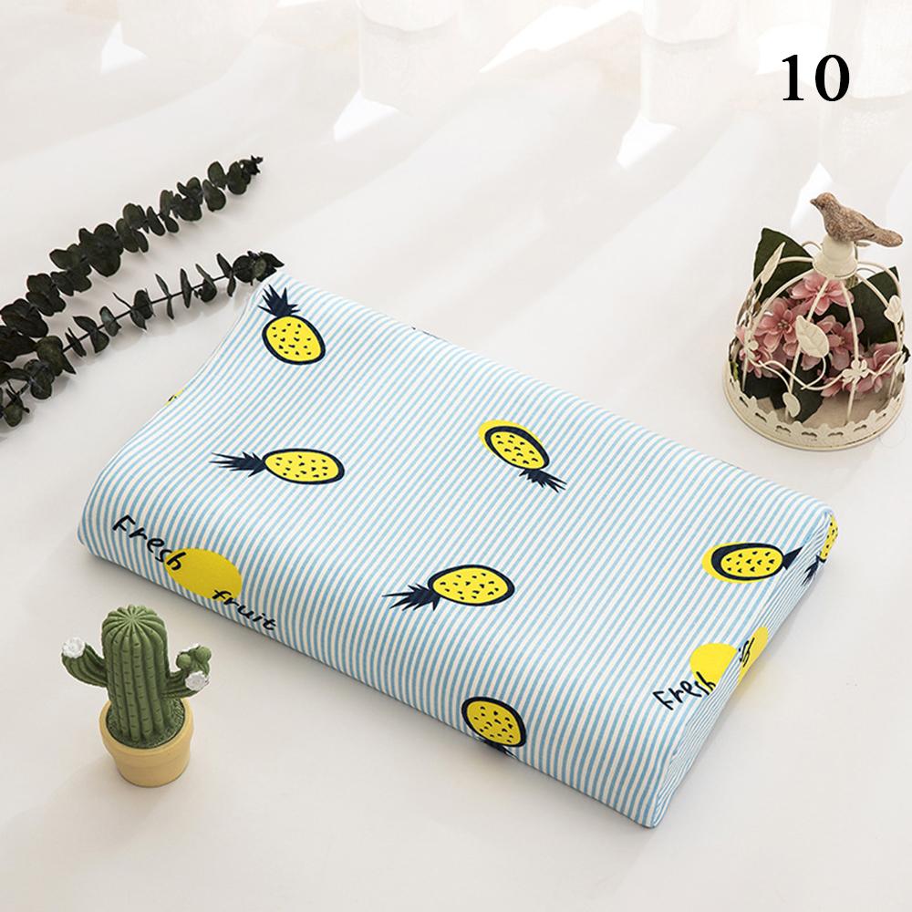Cute Cartoon Pattern Pillowslip 27cm*44cm/30*50cm Baby Pillow Cover Adult Children Latex Pillow Case Durable Cotton Pillow Case