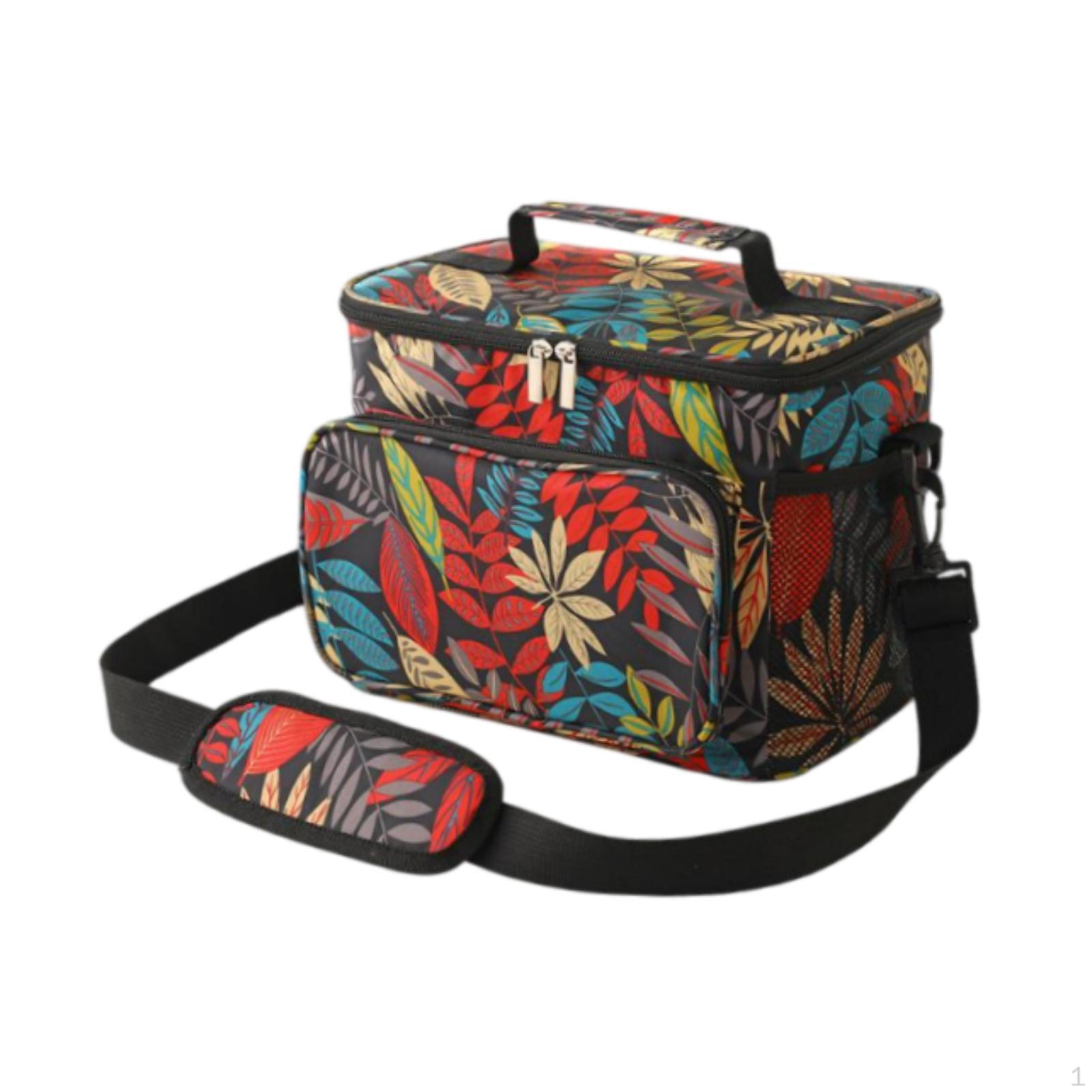 

Контейнер для еды с ручкой, термоизолированная сумка для походов в спортзал и на рыбалку leaf