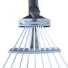 Telescopic Metal Rake Adjustable Garden Leaf Rake Camp Rake Expandable Metal Rake for Gardens Flower Beds Garden Rake