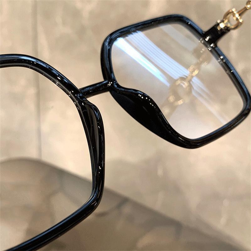Fashion Anti-Blue Light-blocking Eyewear Glasses Computer Vintage Square Eyeglasses Women Clear Lens Eye Glasses
