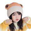 Children's Knit Wool Hat - Warm, Thick Winter Hat for Boys and Girls with Ear Protection