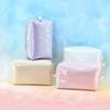 Pvc Glitter Makeup Bag With Character Print For Girls Travel And Storage