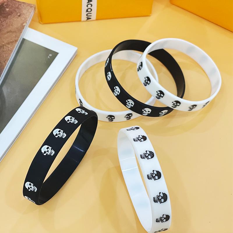 Cross-Border Street Dance Hip Hop Tai Chi Bagua Silicone Couple Wristband
