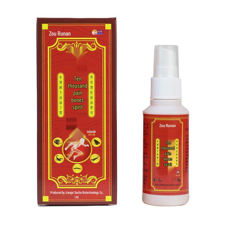 Wan Tong Pain Relief Spray  Patch Set for Swelling and Pain Relief 60ml