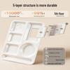 Melamine Divided Fast Food Tray
