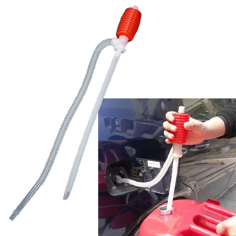 Car Fuel Transfer Siphon Pump Oil Sucker Siphon Manual Liquid Transfer Pump