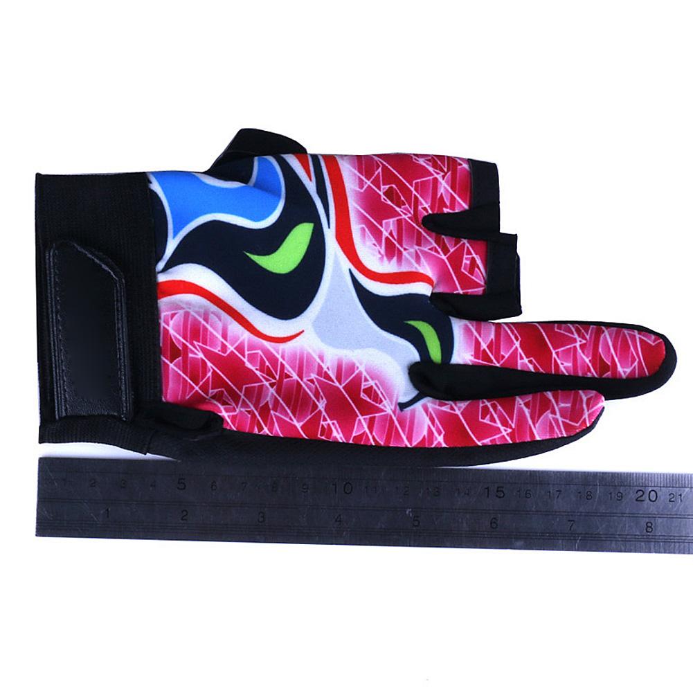 Stylish Sunscreen Gloves with 3 Half Finger & 2 Full Finger for Cycling Fishing Sports Gift