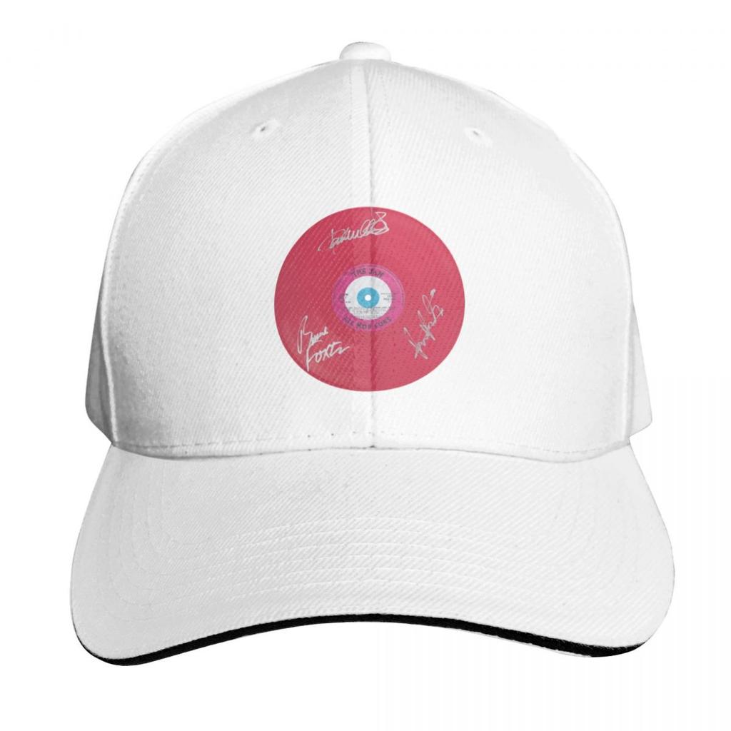 The Jam All Mod Cons Pink Autographed Vinyl Record Artwork Baseball Cap foam party Hat fashionable funny hat Womens Unisexs