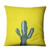 Succulent Cactus Pattern Square Soft Pillowcase Home Bedroom Hotel Car Decoration, And Comfortable Customizable