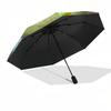 1pc Tom, Jerry Automatic Folding Umbrella - Compact 8-Rib Design, Durable Plastic & Iron1282L