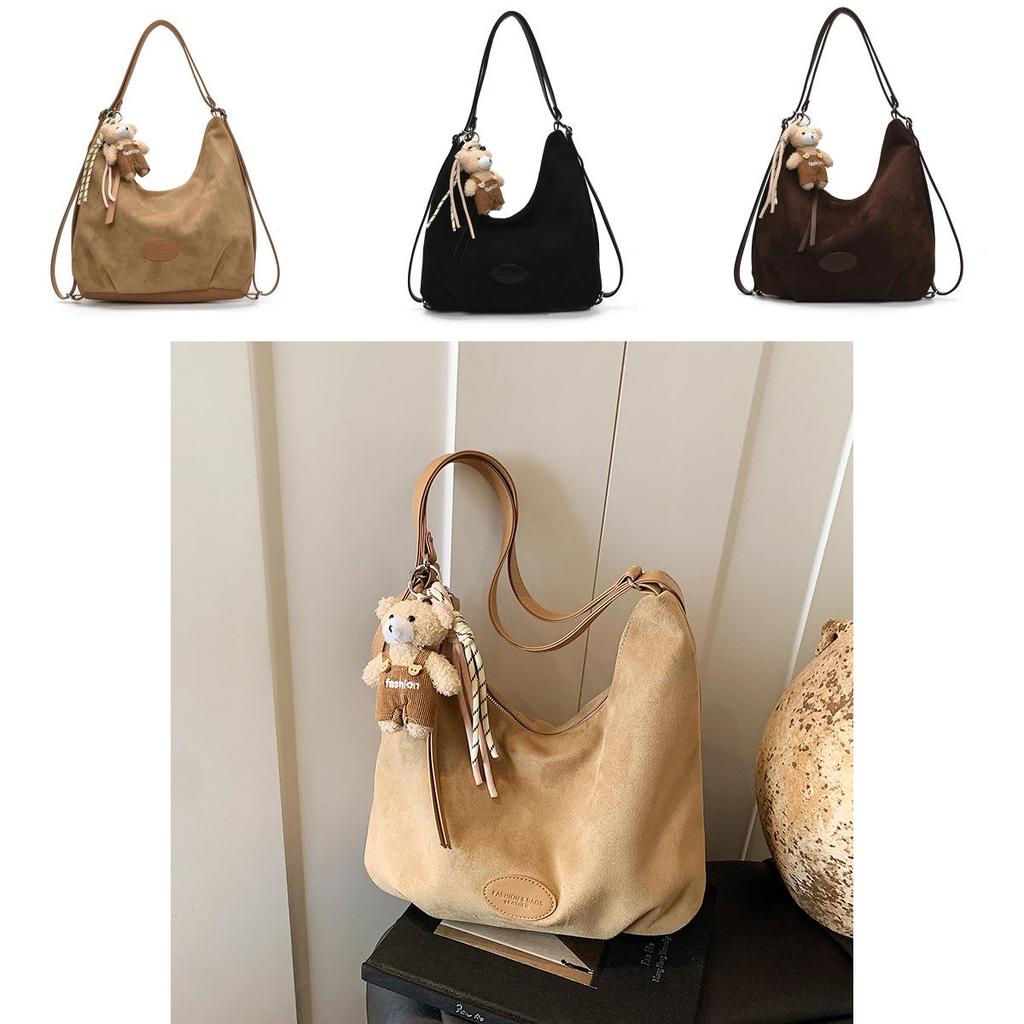 Pu Retro Minimalist Bag For Women Summer Casual Daily With Inner Zipper Pocket