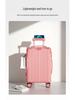 Large 20" & 24" Travel Suitcase with Universal Wheels, Drop-Resistant, Wear-Resistant, Cabin Size, Combo Lock for Women.