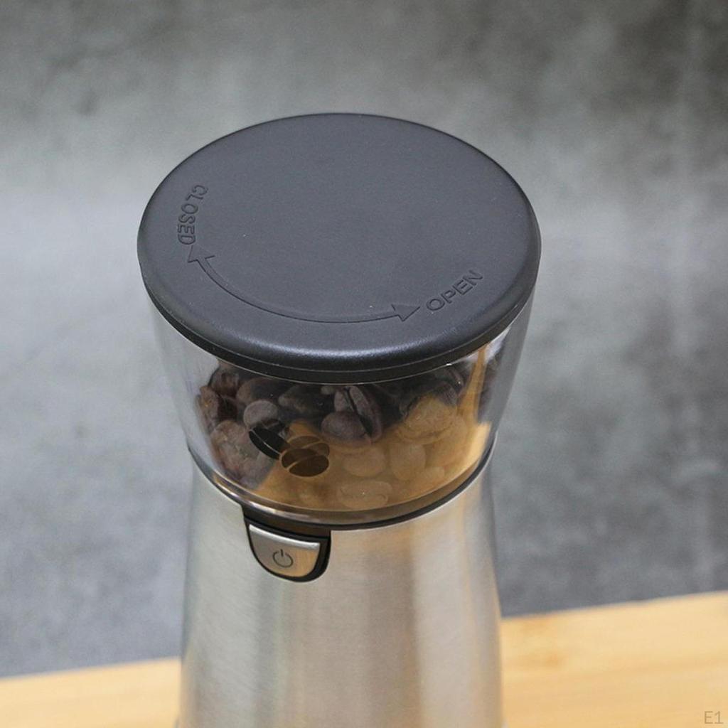 Sleek Electric Coffee Grinder for Home and Travel