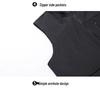 Men's Plus Size Fleece-Lined Soft Shell Sleeveless Vest