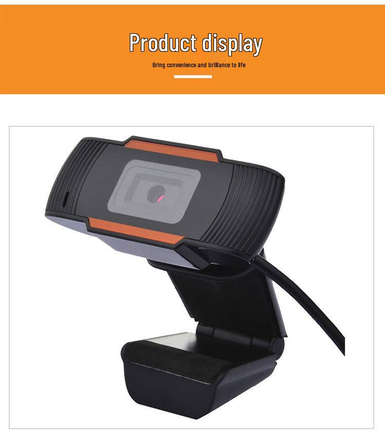 1080P HD USB Webcam for Online Classes & Live Meetings