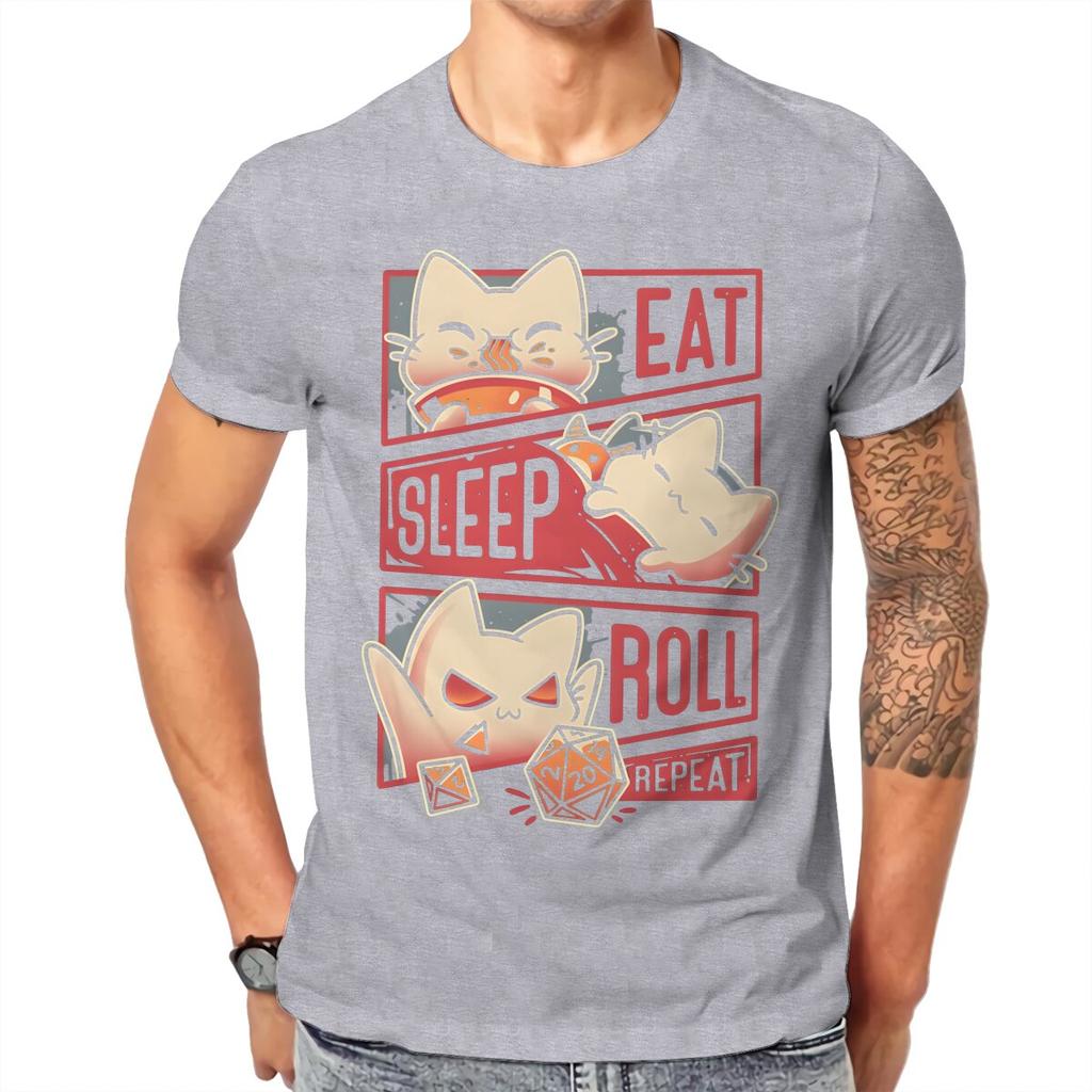 Roleplayer DND Men T Shirt O-Neck TShirt Cotton Short Sleeve TShirt Summer Graphic Cotton Streetwear TeesT Shirt Men Tshirt
