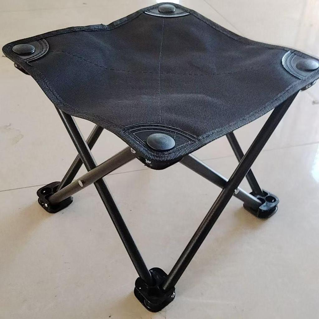 Portable Outdoor Folding Chair with Backrest and Armrests for Camping, Sketching, Fishing, and Beach Activities