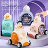 Baby Educational Space Press Car With Cartoon Bunny For Kids Learning And Play