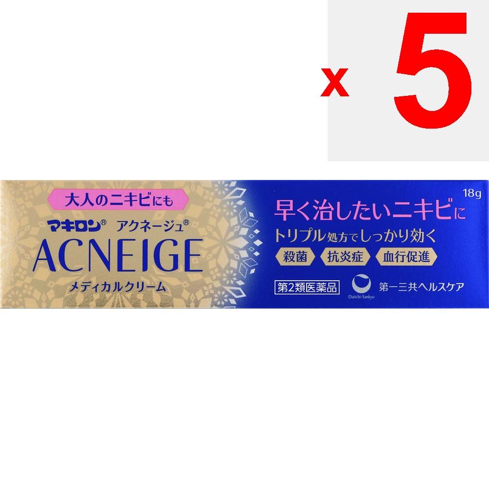 Daiichi Sankyo Healthcare Makiron Acneage Krem Medyczny 18g Preparaty na rany i skórę ropną Skuteczność: Trądzik, pryszcze Trądzik