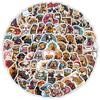100Pcs/Set Pug Mini Pets Dogs Stickers DIY Fashion Decals Stickers