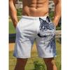 Men's Quick-drying Breathable Beach Shorts with Colorful Prints, Perfect for the Beach, Pool, Gym and Outdoor Activities