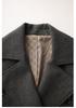 Nanyou Women's Wool Cashmere Belted Long Coat - Elegant Lapel Design for Autumn/Winter