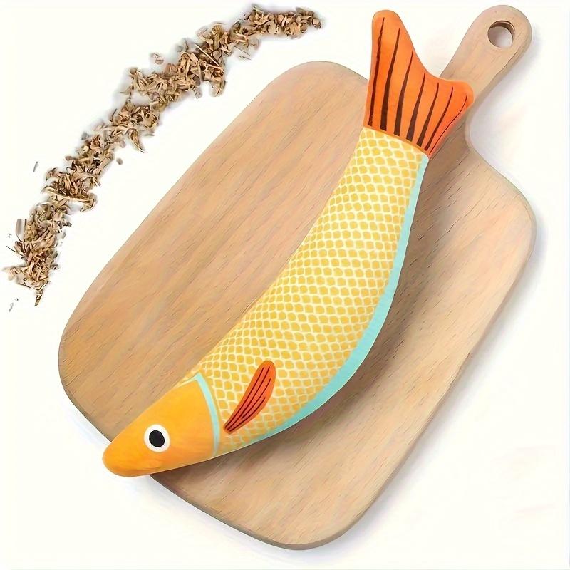Saury Fisch Knistergeräusch Spielzeug Weiches und Interaktives Spielzeug für Indoor-Übungen