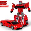 Transforming Robot Car Model - Inertial Power Warrior Toy for Boys