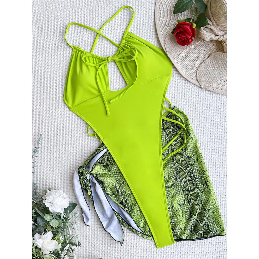 

З Sarong Extreme Mini Micro Thong Strappy Women Swimwear One Piece Swimsuit Women Monokini Bather Bathingsuit Swimwear L
