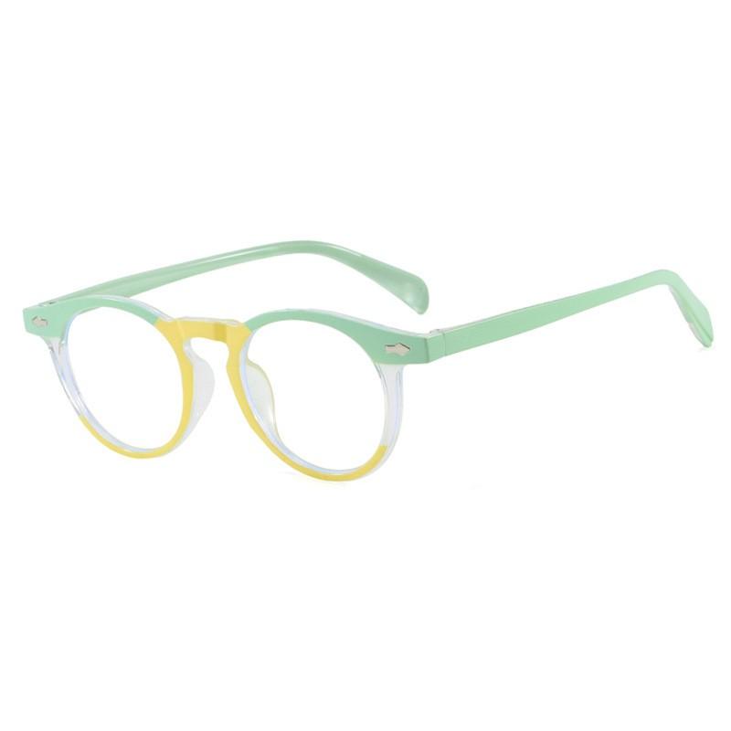 Circular Sun Glasses Glasses Ladies Men Luxury Designer Style Style Classic Rivets Sun Eyeglasses Driving Vintage Fashionable Eyewear Spectacle