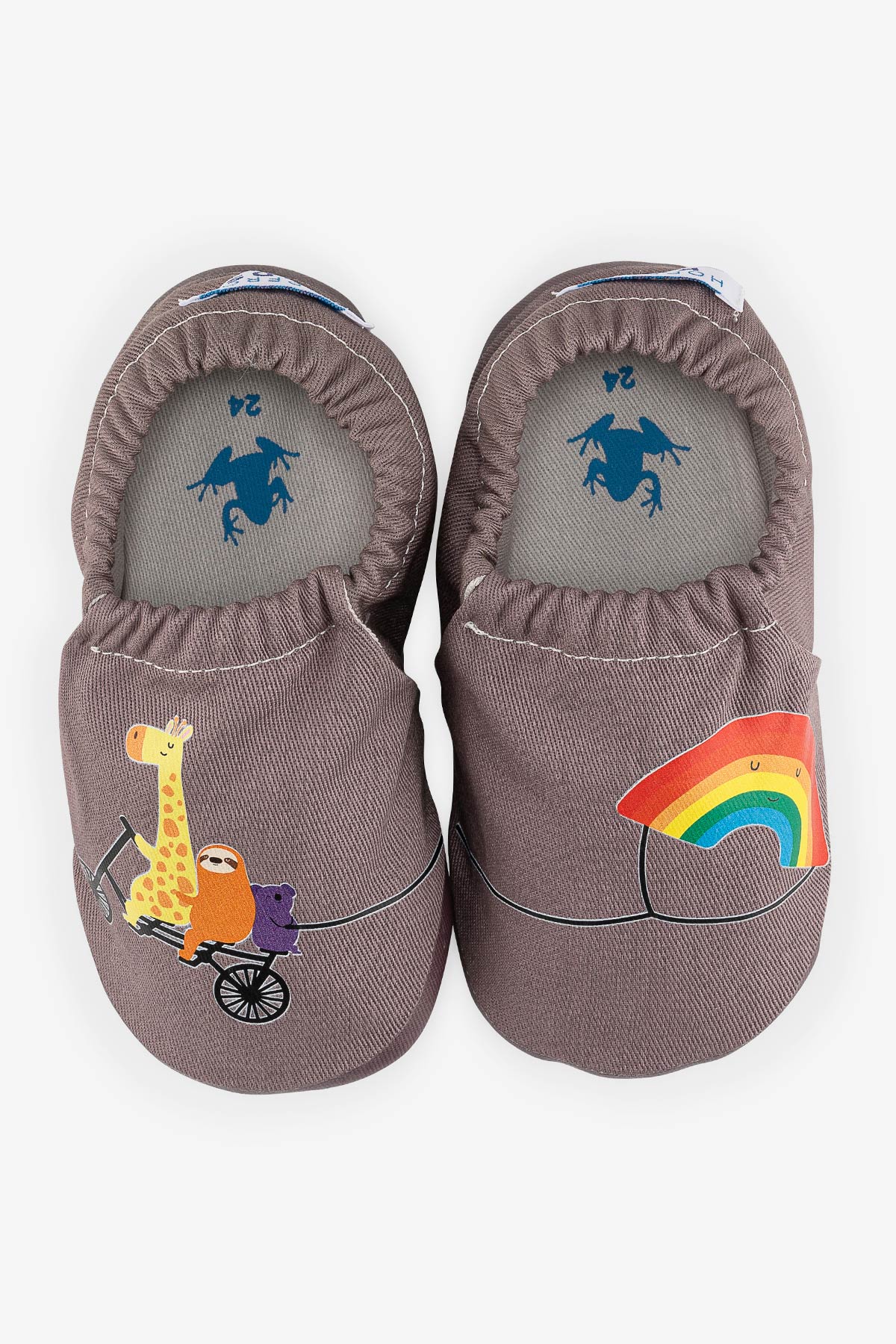 

Kite-Bike Hyper Warm Gray Barefoot Smart Booties 19 сірий
