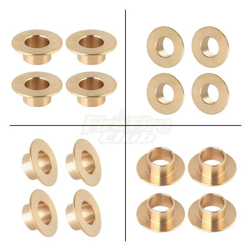 Motorcycle Lever Bushings Bronze Pedal Sleeve 4Pcs Shift Brake For Victory Cross Country Cross Roads Vision Magnum models