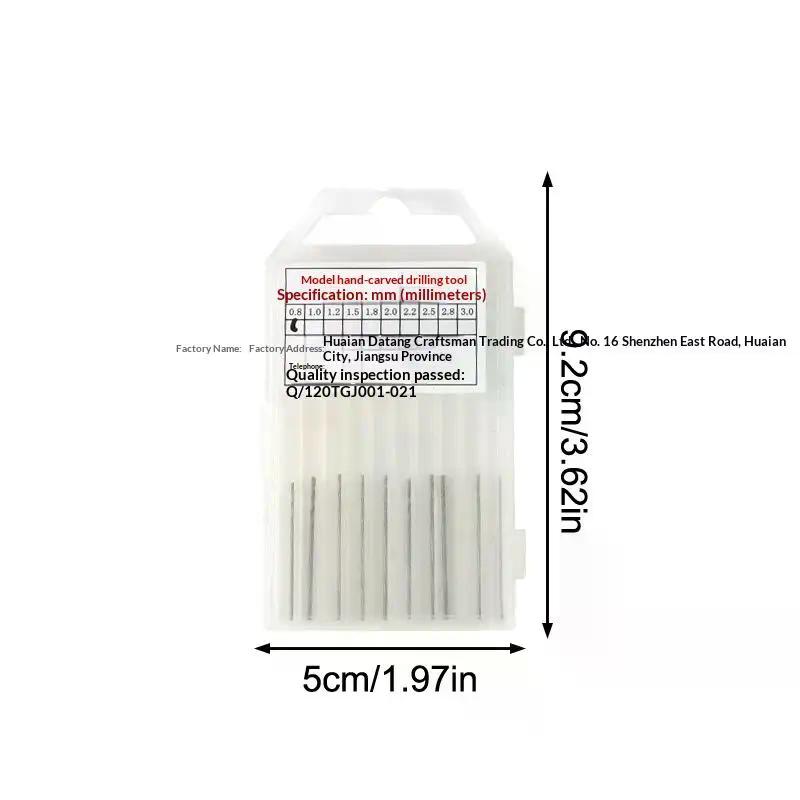 Nail Drill Pierce Bit For Jewelry Open Ring Nail Art Decorative Piercing Tungsten Steel Grinding Head Precise Hole Punching Tool