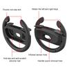 2pcs/Set Racing Steering Wheels for Switch 2 Controller Game Grip Handle Left Right Game Steering Wheel Controller Handle Holder