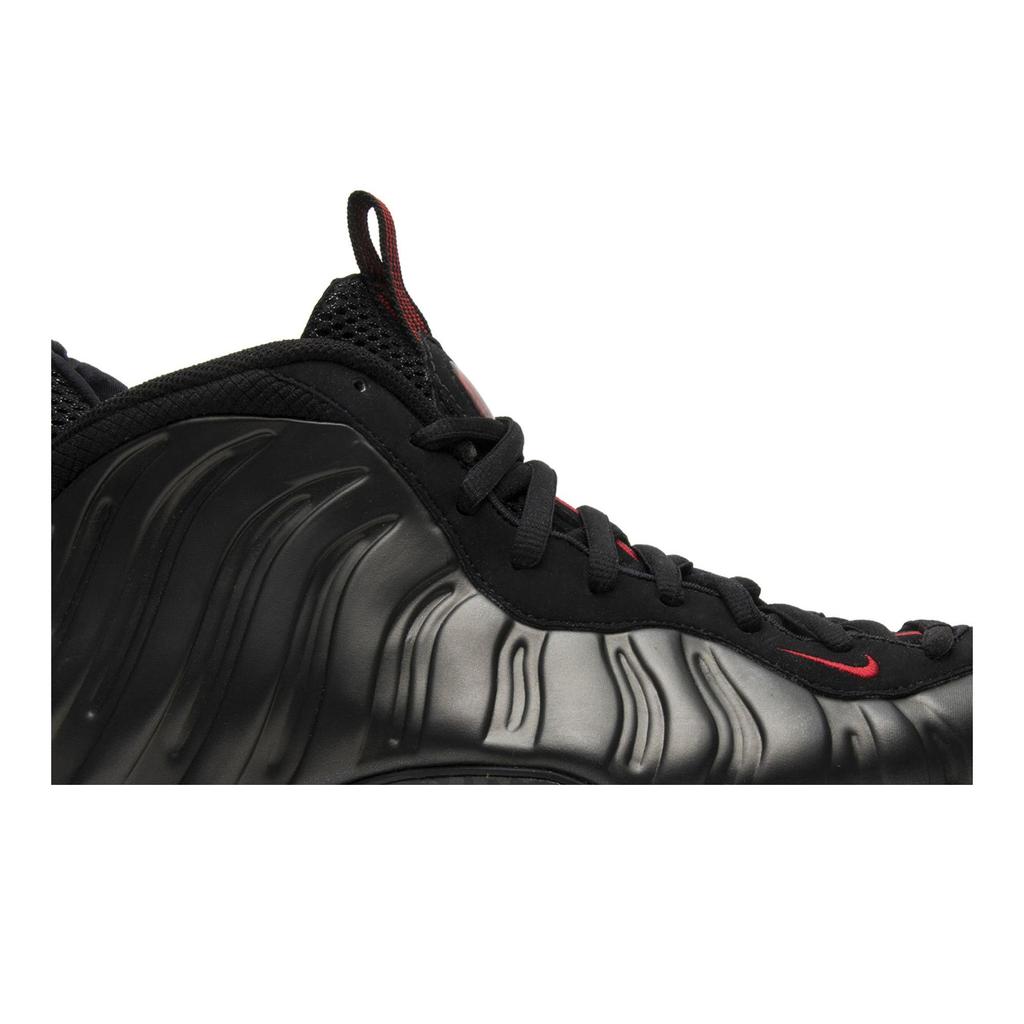 Nike Air Foamposite One 'Cough Drop' 2010 (Unisex) Black / Varsity Red Basketball Shoes 314996 006