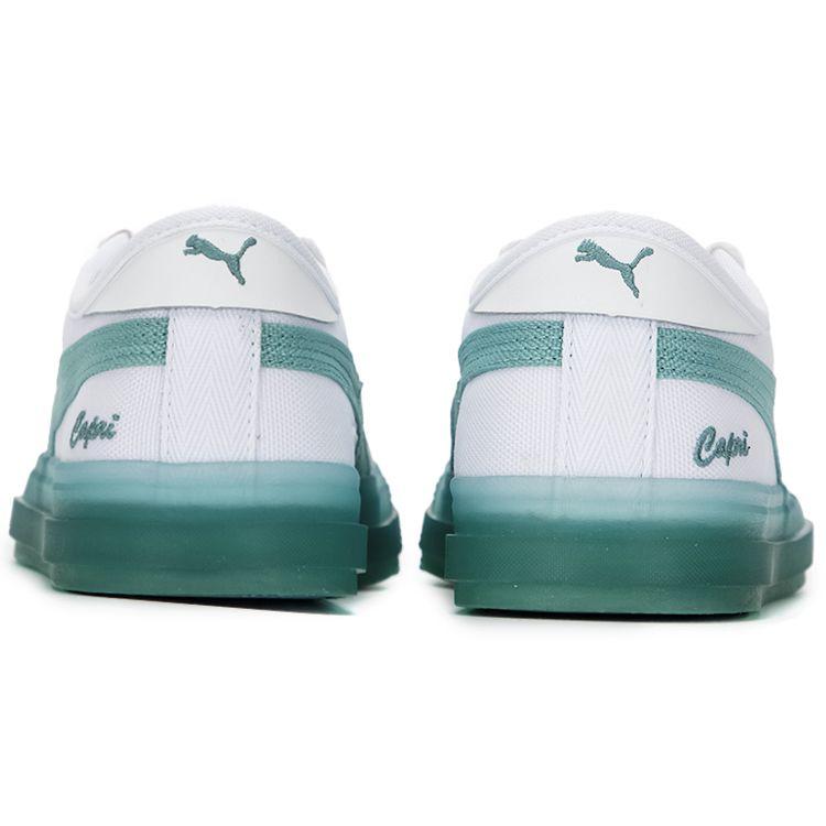 Puma Capri T Branco Porcelana Tênis Unissex 387244-02