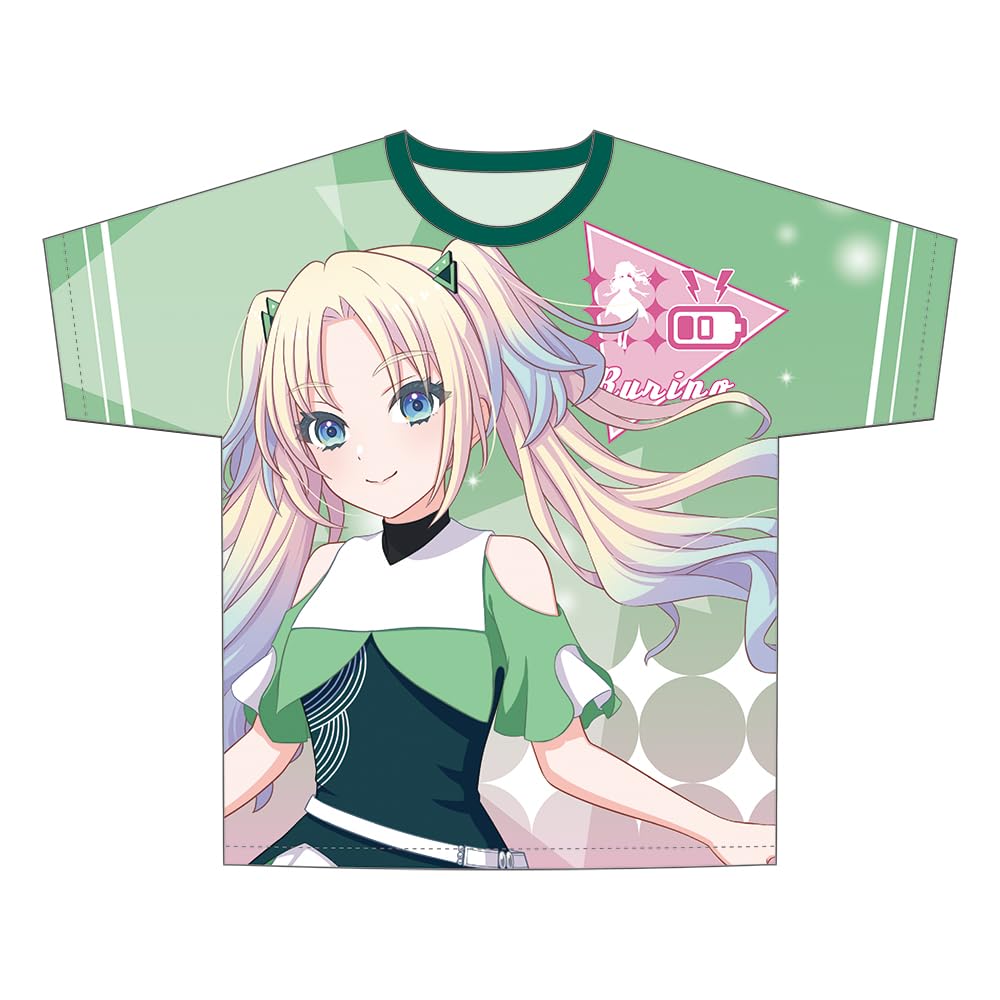 KADOKAWA Love Live Hasunozora Girls' Academy School Idol Club Full Graphic T-Shirt Ver. Suirinmai Osawa Rurino Length 730mm x Width 550mm x Sleeve