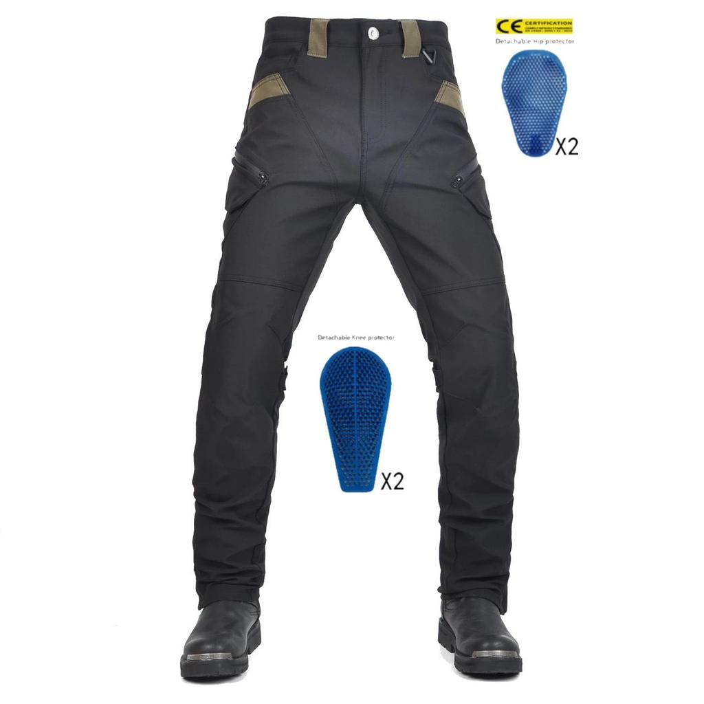 VOLERO Four-Season Motorcycle Riding Pants - Waterproof, Windproof, Double-layer, Breathable, High-waist, Anti-fall Racing Gear