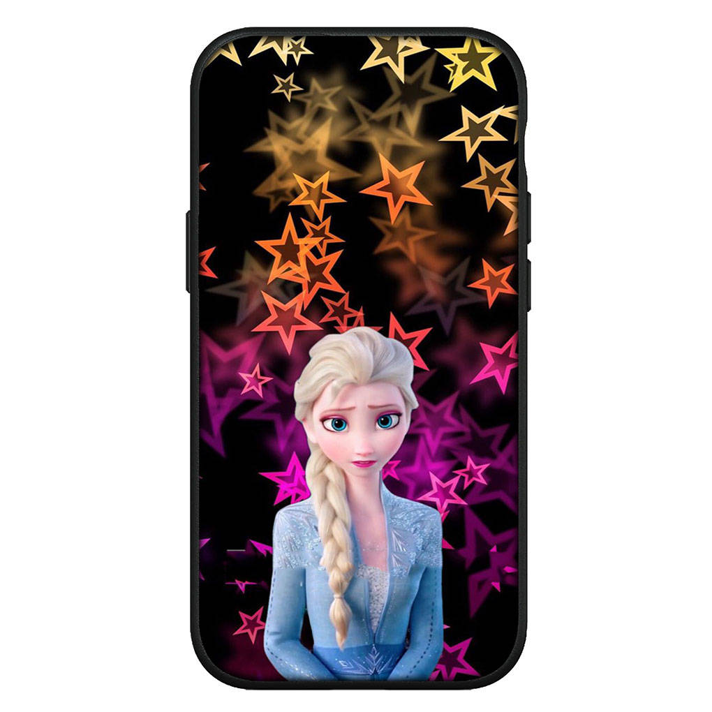For Samsung Galaxy S24 S23 iPhone 16 15 14 Xiaomi Redmi Note 13 12 11 10 8 Plus 9 Pro Max X XR 14C Phone Case Lovely Elsa Anna Olaf OPPO Huawei Cover