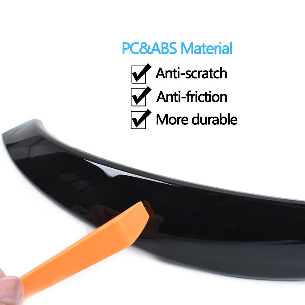 Εσωτερική λαβή έλξης πόρτας αυτοκινήτου Εξωτερικό κάλυμμα επένδυσης για BMW 3 4 Series M3 M4 F30 F32 F33 F34 F35 F36 F80 F82 F83 316d 318d