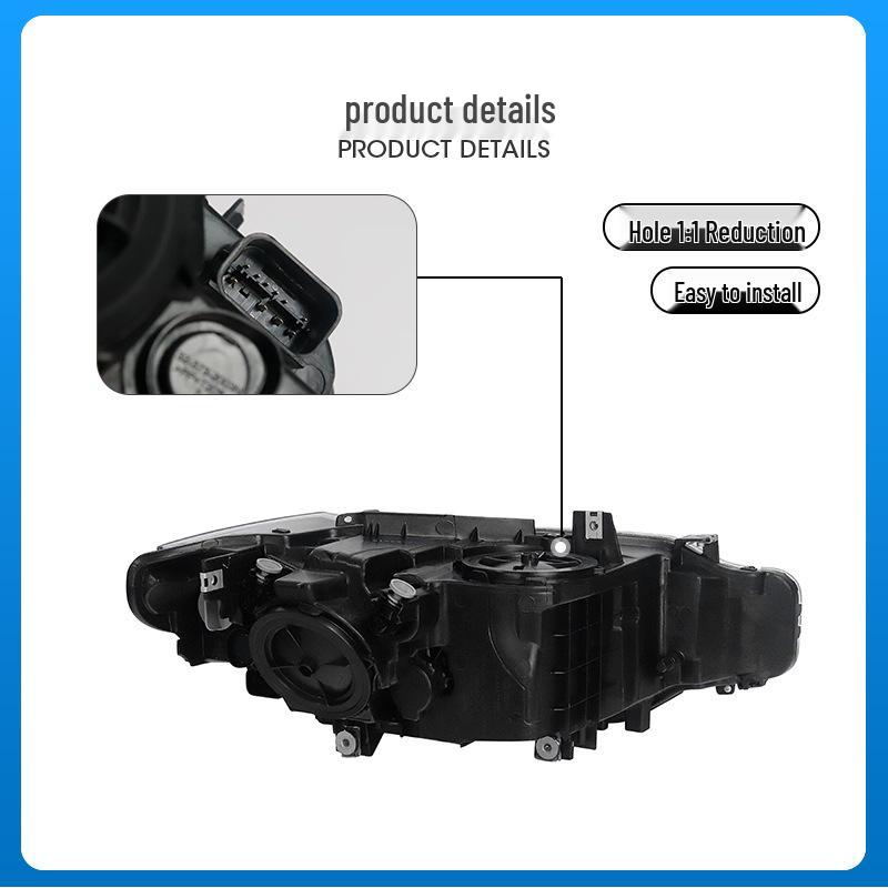 Compatible Front Headlight for BMW 3 Series F30 Models 320/330, Part 63117259523/7293049