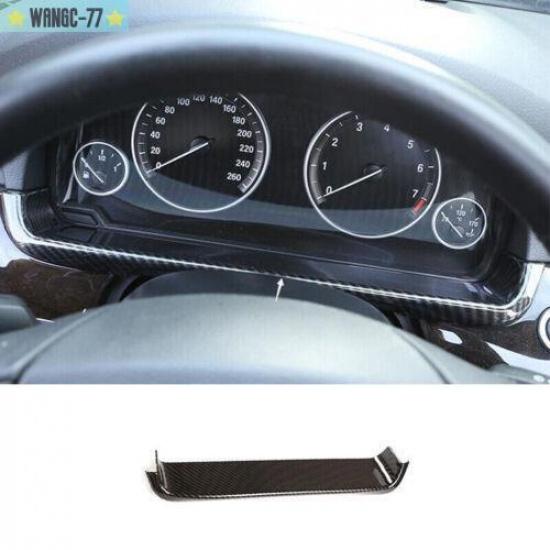 Carbon Fiber For BMW 5 6 Series M5 M6 2011-2018 Dash Speedometer Odometer Frame