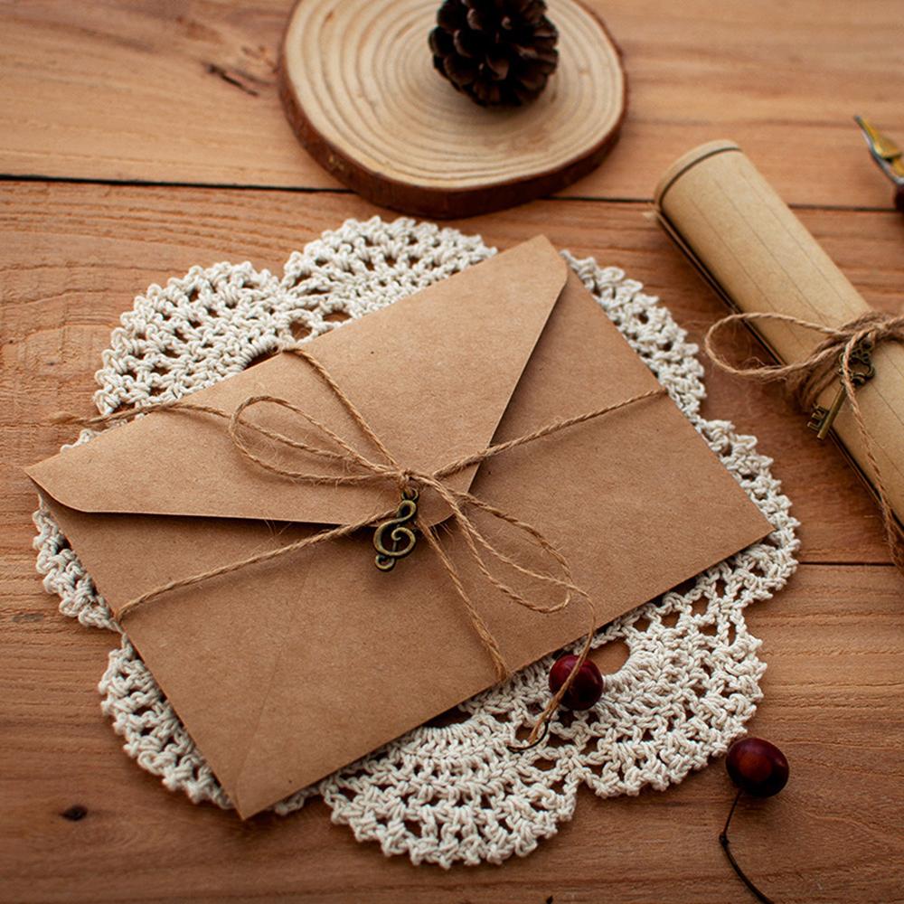 Mailers Set Letter Supplies Kraft Paper Envelope Letter Pad Writing Paper Envelopes Letter Paper