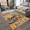Mother Road, historische Route 66, mãe estrada Teppich Teppich für Zuhause Wohnzimmer Schlafzimmer Sofa Fußmatte Dekor, Bereich Teppich rutschfeste Bodenmatte